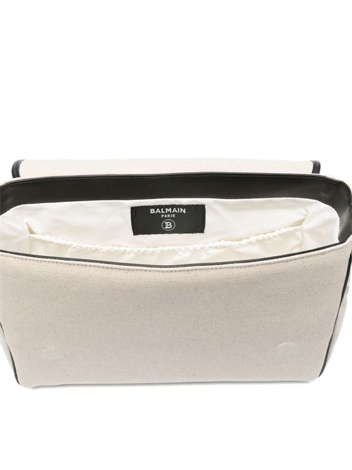 Borsa fasciatoio Balmain Kids beige con logo BALMAIN Kids | BY0618Z1839102NE